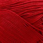 Rico Creative Cotton aran yarn red