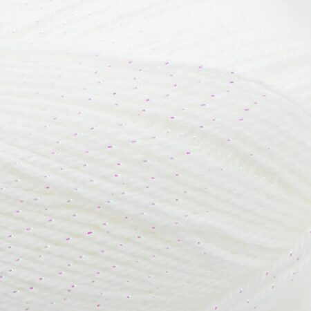 Baby glitz yarn diamond white