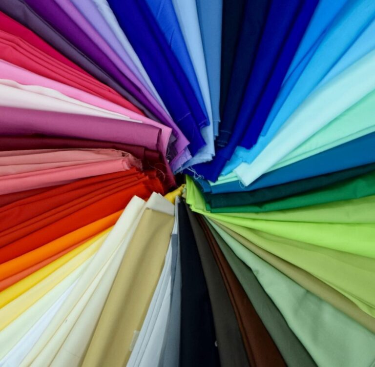 Plain Cotton Poplin Dressmaking Fabric The Cheap Shop Tiptree