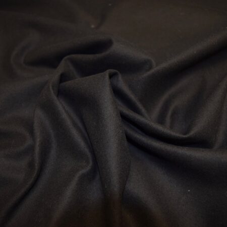 Plain cotton wincyette black