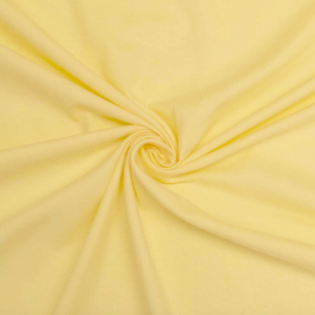 Plain cotton wincyette lemon