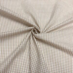 Gingham Polycotton