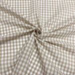 Gingham Polycotton