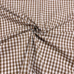 Gingham Polycotton