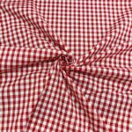 Gingham Polycotton