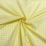 Gingham Polycotton