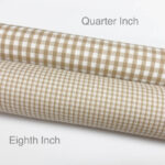 Gingham Polycotton
