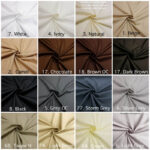Plain Cotton Poplin
