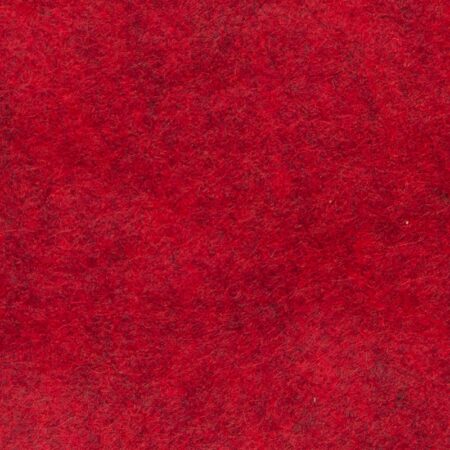 Thick felt red
