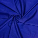Stretch spandex royal blue