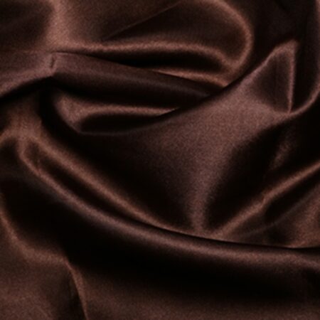 Polyester satin brown
