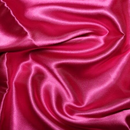 Polyester satin cerise