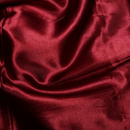 Polyester satin red