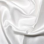 Polyester satin ivory