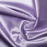Polyester satin lilac