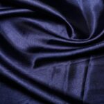 Polyester satin navy