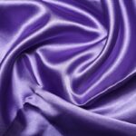 Polyester satin purple