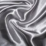 Polyester satin silver
