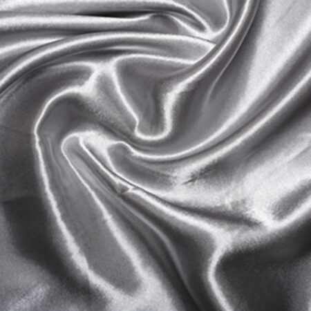Polyester satin silver