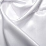 Polyester satin white
