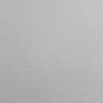 Cotton jersey rib silver grey