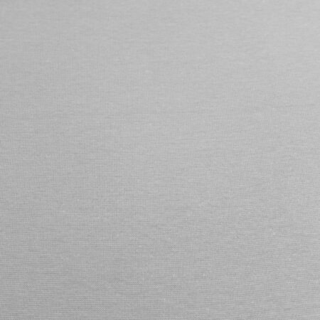 Cotton jersey rib silver grey