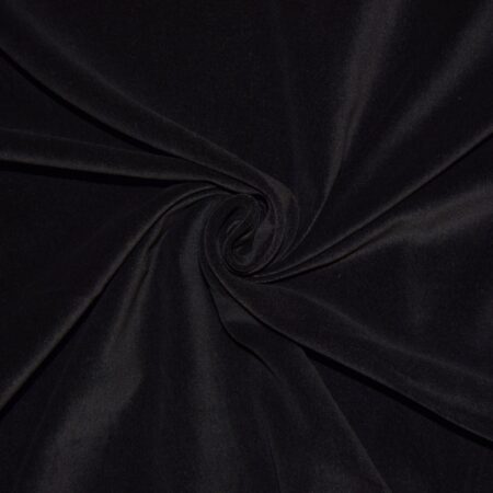 Cotton velvet black