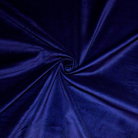 Cotton velvet navy