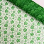floral lace emerald