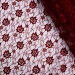 floral lace wine