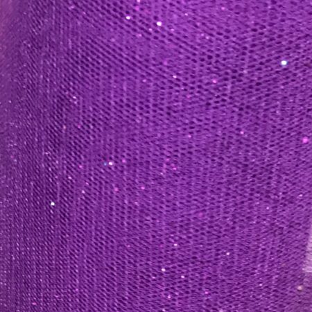 Glitter tulle purple