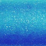Glitter tulle turquoise