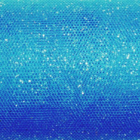 Glitter tulle turquoise