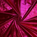 High shine stretch cerise