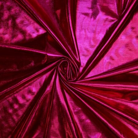 High shine stretch cerise