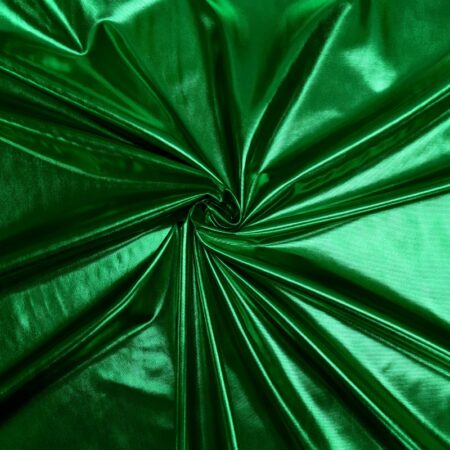 High shine stretch green