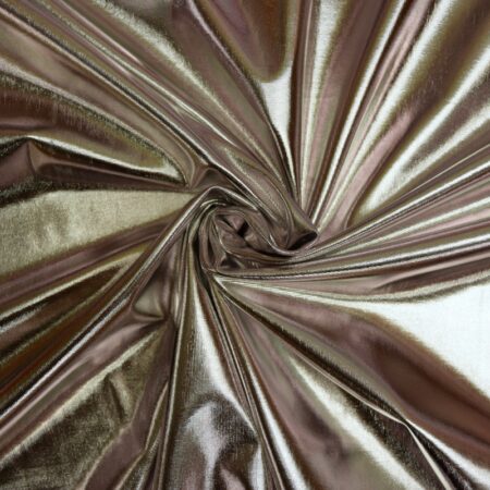High shine stretch silver
