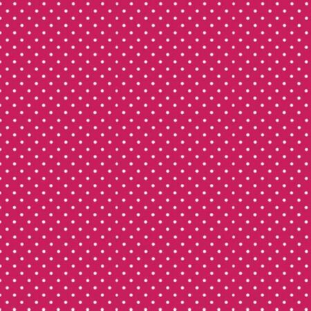 Makower spot fabric raspberry