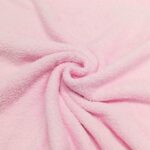 Towelling pink