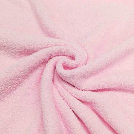 Towelling pink