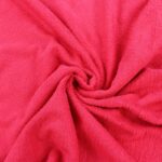 Towelling cerise