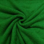 Towelling emerald
