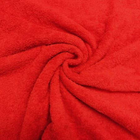 Towelling red