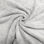 Towelling silver grey