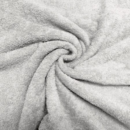 Towelling silver grey