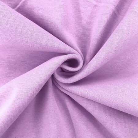 jersey tubular rib cuffing lilac