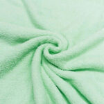 towelling fabric mint
