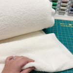 Plain Colour Towelling Fabric