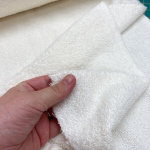 Plain Colour Towelling Fabric
