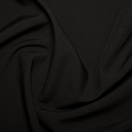 Polyester bi-stretch black